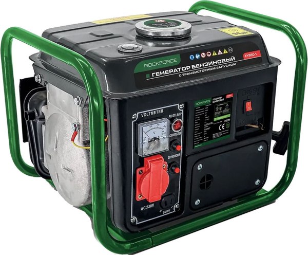 Бензиновый генератор RockForce 60 799 / RF-FY950-1- фото