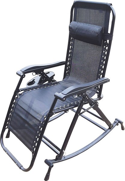 Складной шезлонг MONAMI 178х66x112см / HY1003- фото