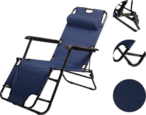 Складной шезлонг MONAMI 178х60x80см / LYLT-0006- фото2