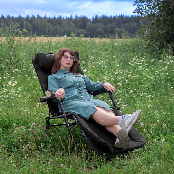 Складной шезлонг Forsage F-FG-HY-8000BK- фото10