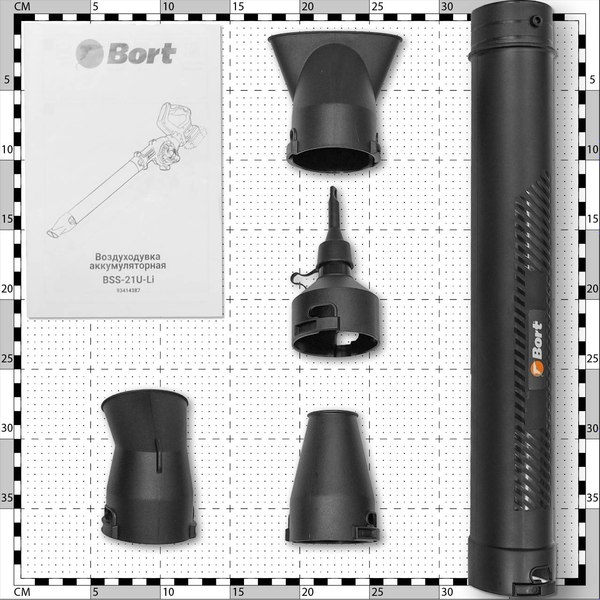 Воздуходувка аккумуляторная Bort BSS-21U-Li (93414387)- фото8