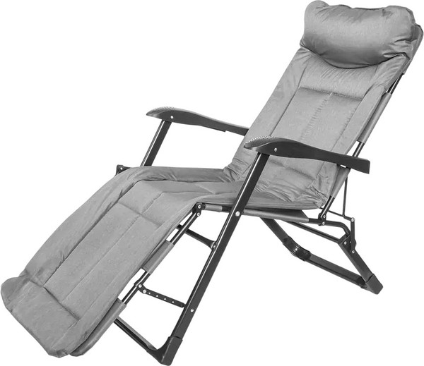 Складной шезлонг ISMA ISMA-FG-HY-8000LGR- фото
