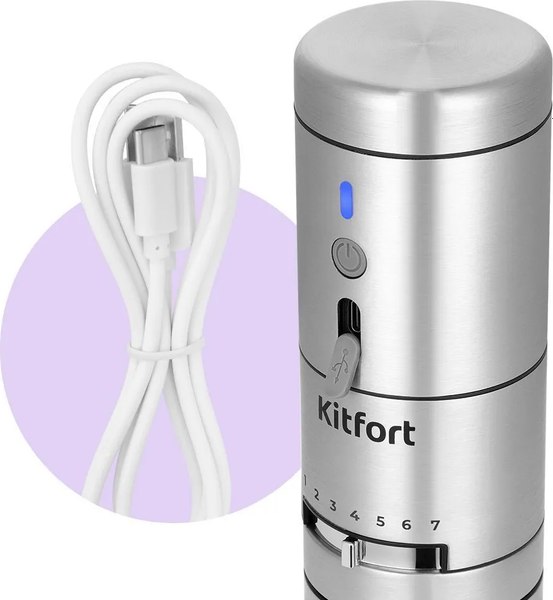 Кофемолка Kitfort КТ-7537- фото6