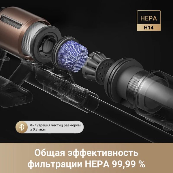 Вертикальный пылесос Dreame Cordless Vacuum Cleaner Z20 Aqua Cycle Station / VZV36B- фото9