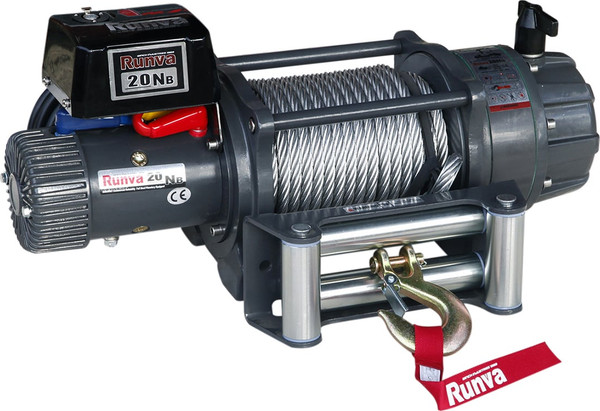 Лебедка электрическая Runva 20000 lbs / EWB20000S24V- фото, картинка Лебедка электрическая Runva 20000 lbs / EWB20000S24V- фото