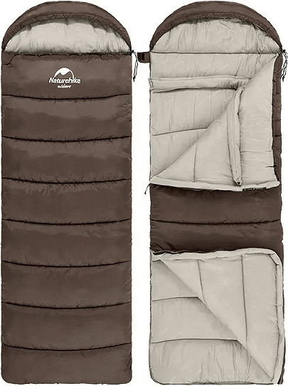 Спальный мешок Naturehike U350S (190+30)х75см / NH20MSD07-GRE350S- фото9