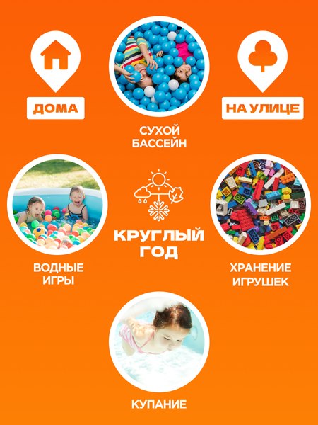 Надувной бассейн Jilong Giant Rectangular Pool / 51228- фото3