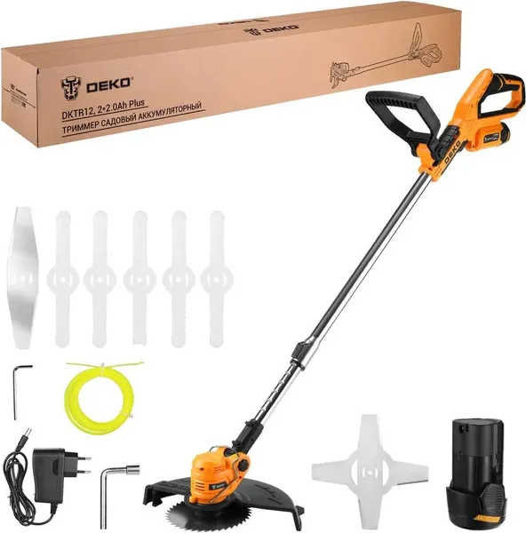 Триммер аккумуляторный Deko DKTR12 / 085-2006- фото4