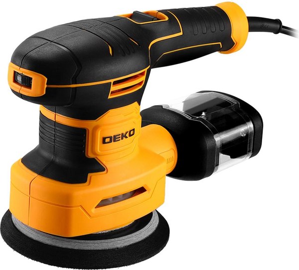 Эксцентриковая шлифовальная машина Deko DKS400W / 085-1058- фото2