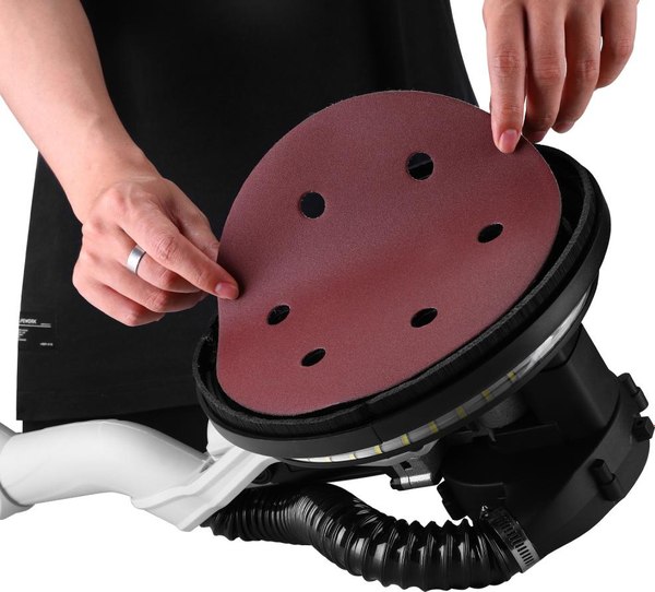 Шлифовальная машина для стен Deko DKWS1200 / 085-1061- фото6