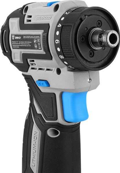 Аккумуляторная дрель-шуруповерт Deko Loner 12V PRO / 085-1121- фото5