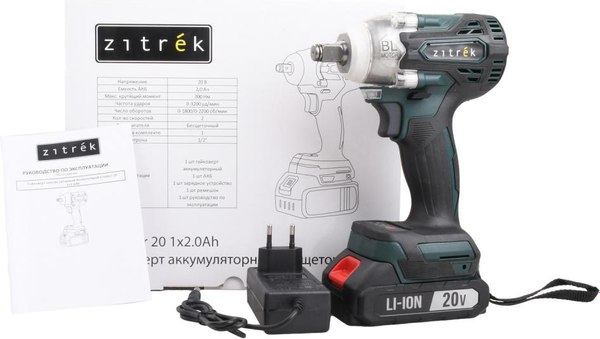 Аккумуляторный гайковерт Zitrek Crusher 20 / 085-1021- фото