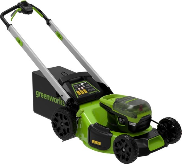 Газонокосилка аккумуляторная Greenworks GD60LM51SP / 2514307COMBO- фото
