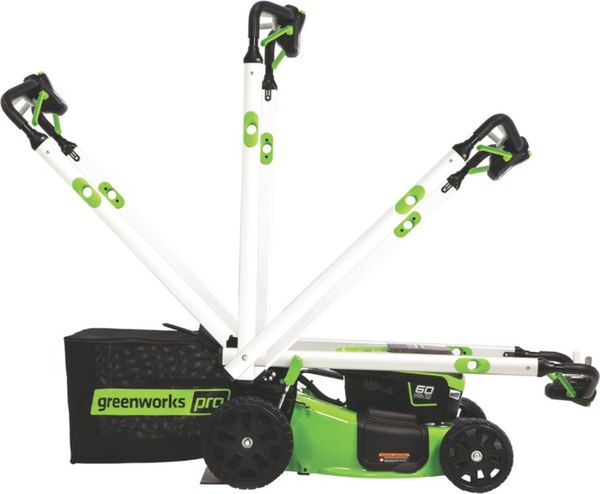 Газонокосилка аккумуляторная Greenworks GD60LM51SP / 2514307COMBO- фото4