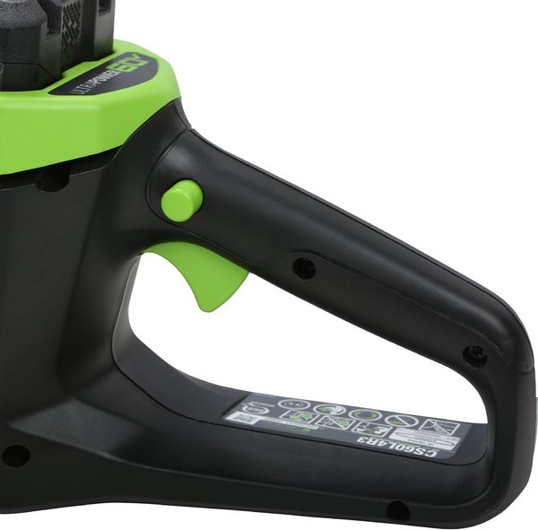 Пила цепная аккумуляторная Greenworks GD60CS25 60В / 2008907COMBO- фото4