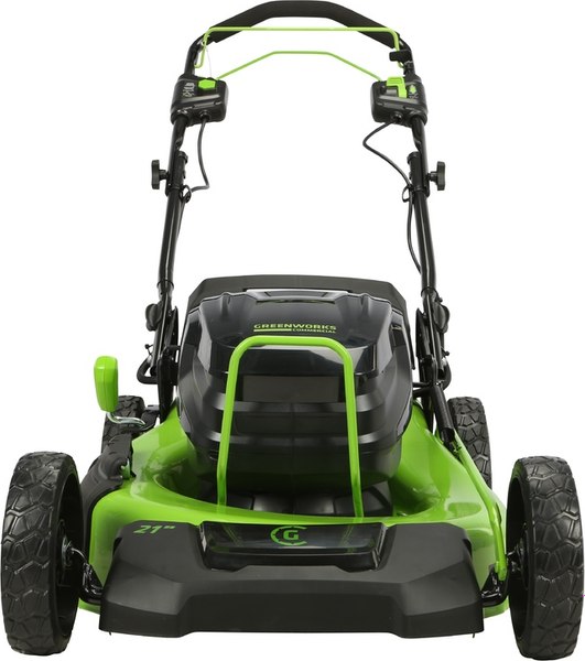 Газонокосилка аккумуляторная Greenworks GC82LM51SP2 51см 82В / 2515907COMBO- фото