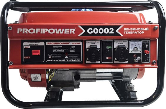 Бензиновый генератор Profipower БГ-4000 / G0002- фото5