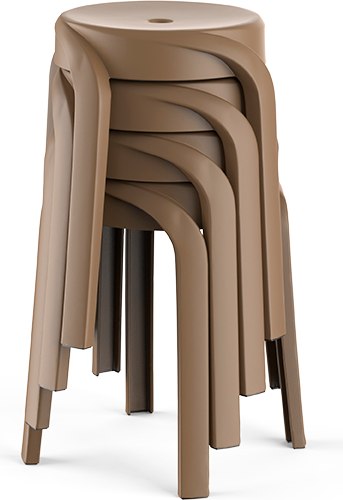 Табурет пластиковый GreenTerra Ecler- фото3