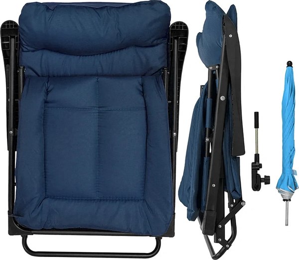 Складной шезлонг WMC Tools WMC-FG-HY-8000B-Z- фото4