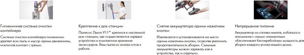 Вертикальный пылесос Dyson V11 Advanced- фото8