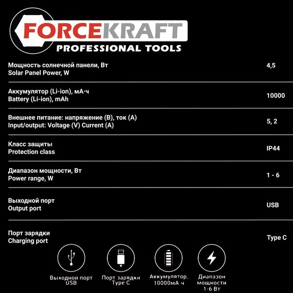 Вентилятор ForceKraft FK-HTF01- фото5