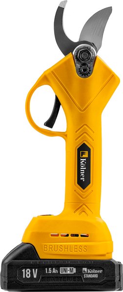 Секатор аккумуляторный Kolner KPR 18-30BL1K- фото, картинка Секатор аккумуляторный Kolner KPR 18-30BL1K- фото