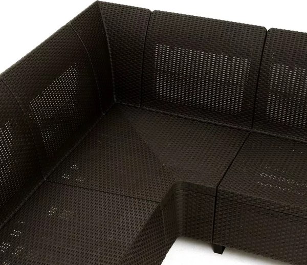 Комплект садовой мебели Springhouse Corfu Relax NCC4+1BR- фото3, картинка3 Комплект садовой мебели Springhouse Corfu Relax NCC4+1BR- фото3