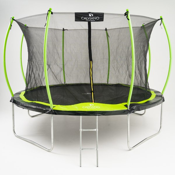 Батут Calviano 374см 12ft Inside Master Green (с защитной сеткой)- фото2