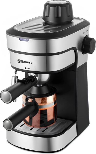 Кофеварка эспрессо Sakura SA-6121- фото, картинка Кофеварка эспрессо Sakura SA-6121- фото