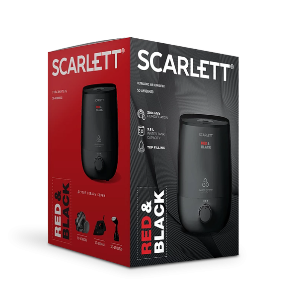 Ультразвуковой увлажнитель воздуха Scarlett SC-AH986M30- фото4, картинка4 Ультразвуковой увлажнитель воздуха Scarlett SC-AH986M30- фото4