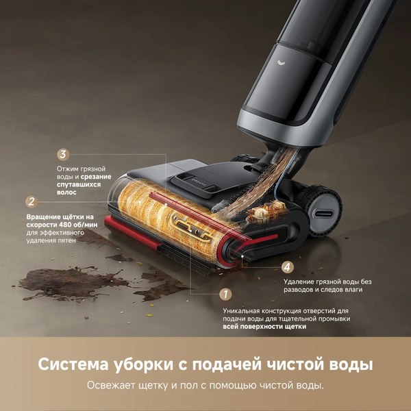 Вертикальный пылесос Dreame H15 Pro Heat Wet and Dry Vacuum / HHR48A- фото10