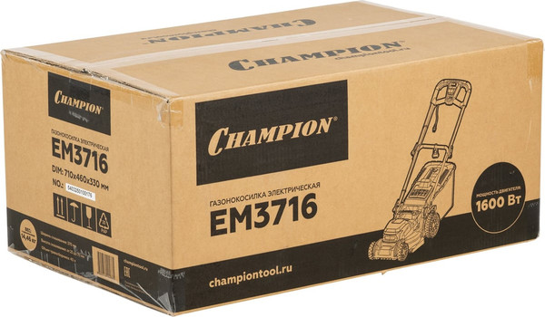 Газонокосилка электрическая Champion EM3716- фото10