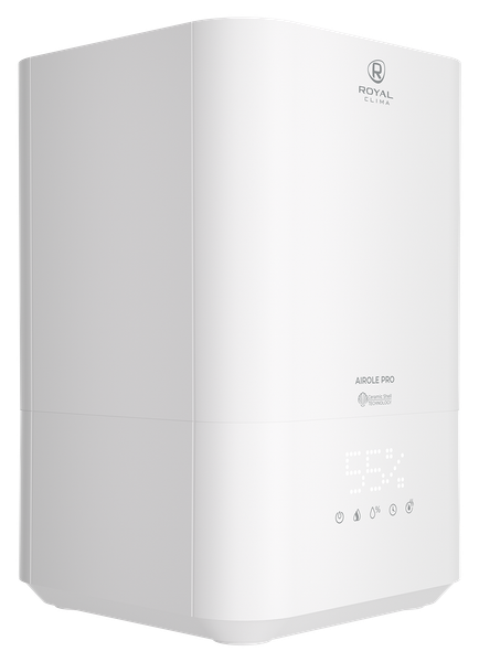 Ультразвуковой увлажнитель воздуха Royal Clima Airole Pro RUH-ARP400/5.0E-WT- фото2, картинка2 Ультразвуковой увлажнитель воздуха Royal Clima Airole Pro RUH-ARP400/5.0E-WT- фото2