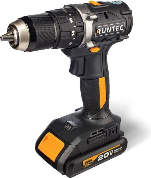 Аккумуляторная дрель-шуруповерт RUNTEC Pro RT-ID222- фото2