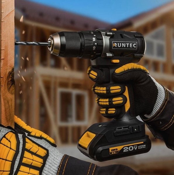 Аккумуляторная дрель-шуруповерт RUNTEC Pro RT-ID222- фото8