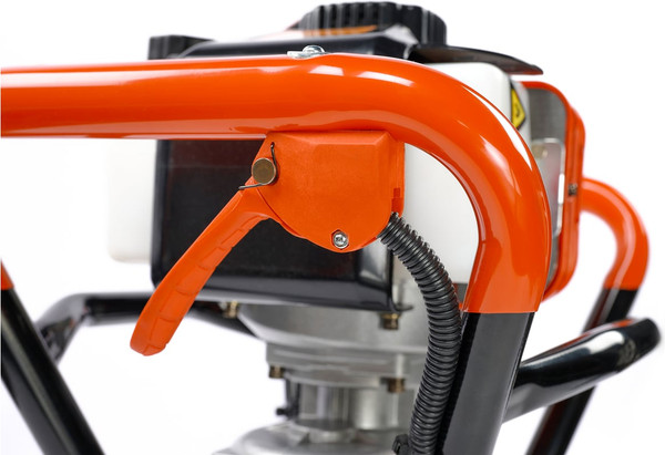 Мотобур земляной BURAN DT-250 Со шнеком Harddrill 200x800 / S00135- фото9