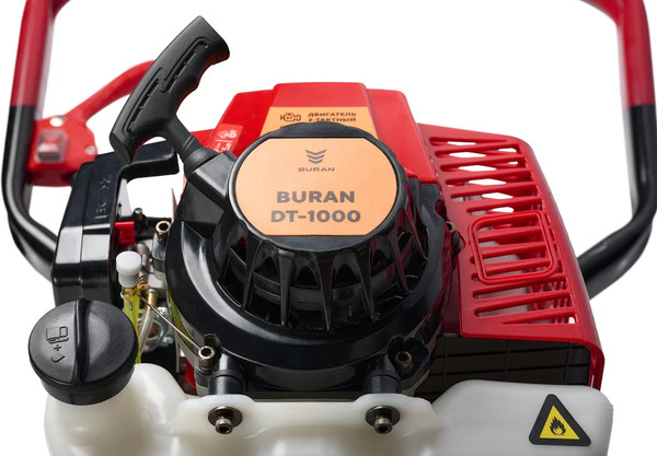 Мотобур земляной BURAN DT-1000 Со шнеком Drill 200x800 / S00142- фото7