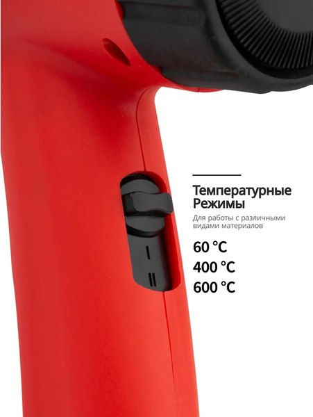 Строительный фен Patron P-HG65-2000LCD- фото3