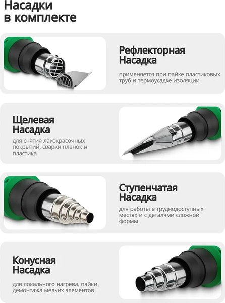 Строительный фен RockForce RF-HG65-2000LCD- фото4