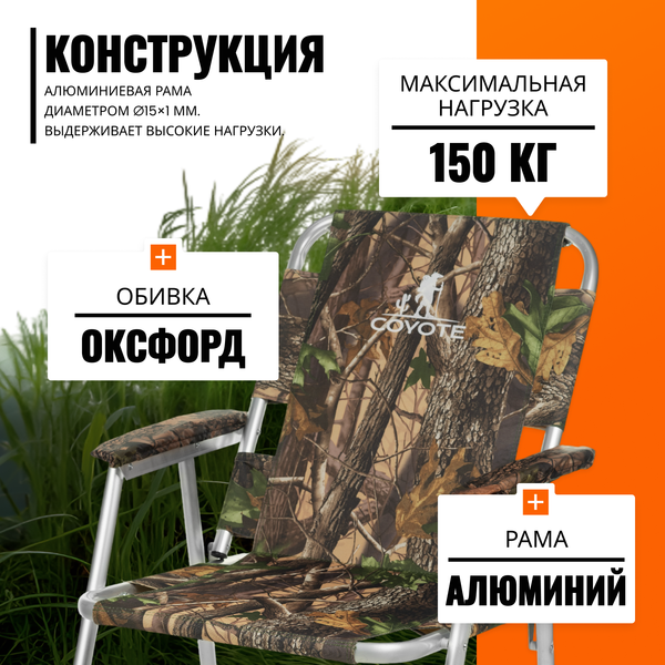Комплект кресел складных Coyote HYA009S- фото2