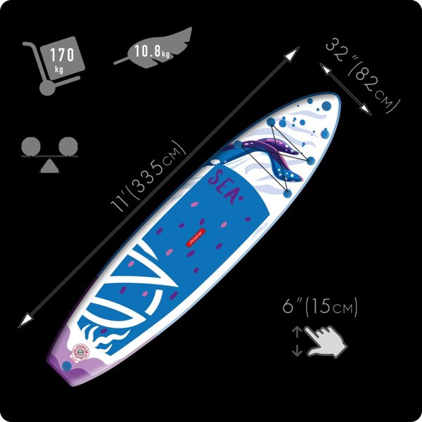SUP-борд Zap Sea Whale 12- фото3