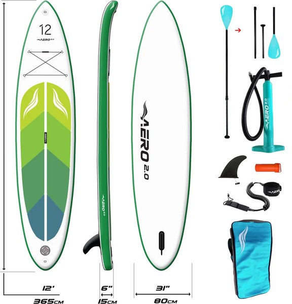 SUP-борд AERO Blue Ocean 12- фото4