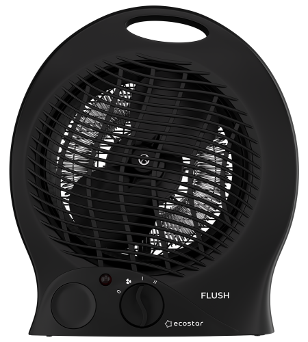 Тепловентилятор EcoStar Flush / EFH-F2000DS-BL- фото