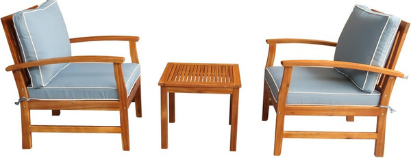 Комплект садовой мебели National Tree Company из акации / TP2062.0.3- фото3