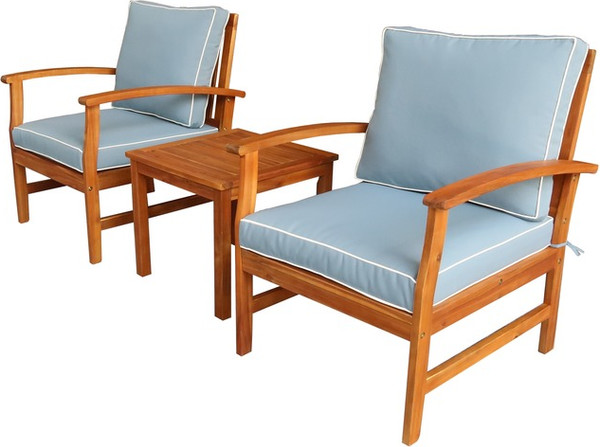 Комплект садовой мебели National Tree Company из акации / TP2062.0.3- фото4