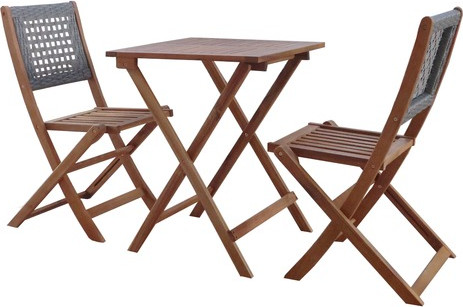 Комплект складной мебели National Tree Company из акации / TP2102.0.3- фото2