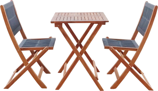 Комплект садовой мебели National Tree Company из акации / TP2090.0.2- фото