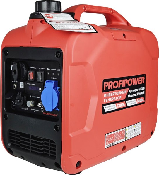 Инверторный генератор Profipower P1400iS / G0008- фото
