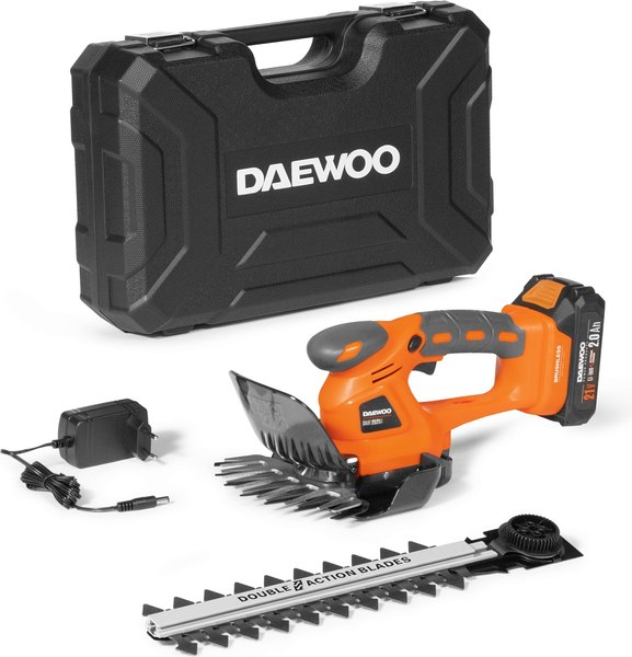 Кусторез аккумуляторный Daewoo Power DAHT 2521Li SET- фото5