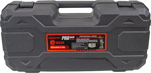 Пила цепная аккумуляторная Edon Protech NS-21/6BL / 27987- фото7